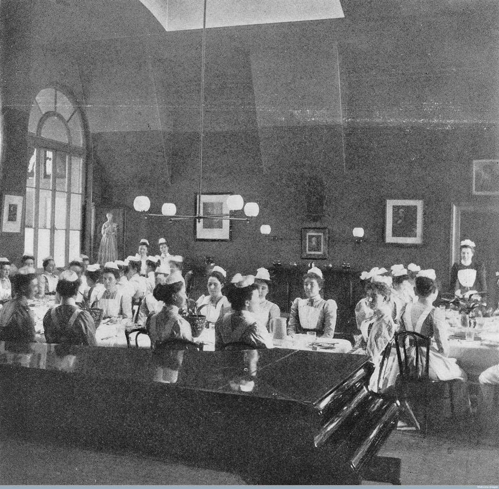 Florence Nightingale introduced formal nursing training school in 1860.